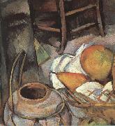 Paul Cezanne La Table de cuisine painting